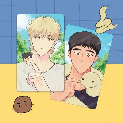 How to Wear a God Webtoon Photocard 2-Piece Set | CardTech