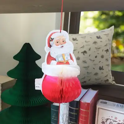 O-CHECK 吊饰圣诞卡 CHRISTMAS CARD SANTA 圣诞老人