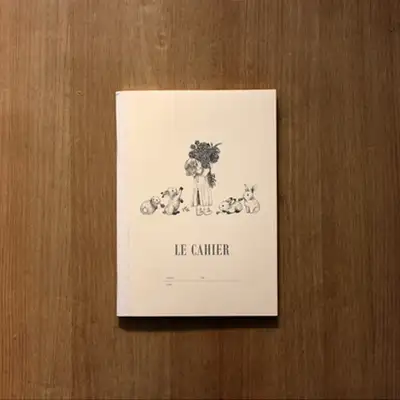 オーチェック ノート LE CAHIER M ガール イエロー（横罫）