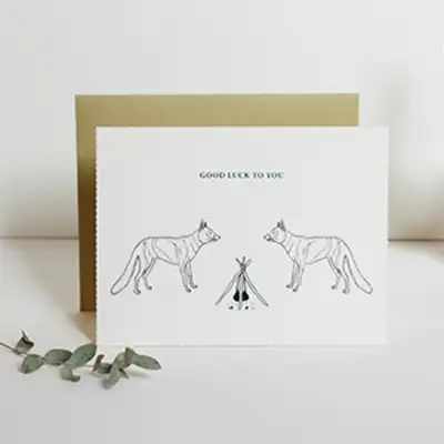 オーチェック メッセージカード MESSAGE CARD GOOD LUCK TO YOU