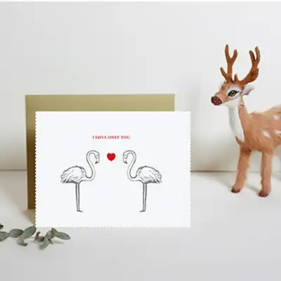 O-CHECK メッセージカード MESSAGE CARD I LOVE ONLY YOU
