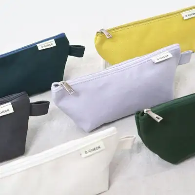 OCHEP Canvas Triangle Pencil Case