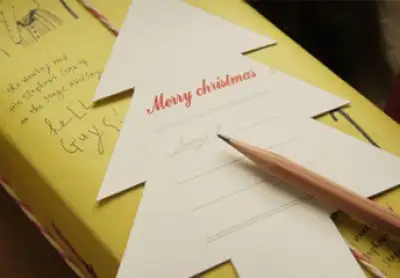 12 クリスマスカード _ ツリー