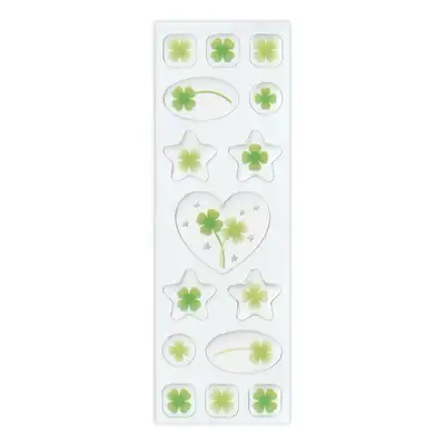 A Scoop of P | Frozen Clover Epoxy Sticker