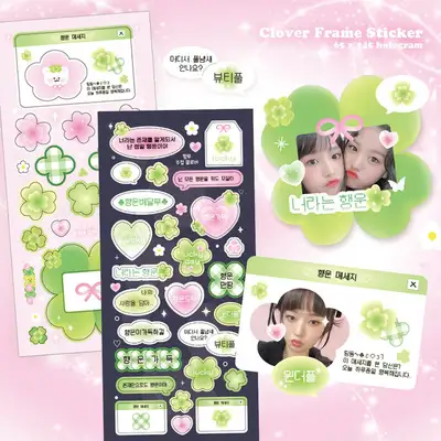 Pingloo | Clover Acrylic Standee & Frame 2-Piece Set