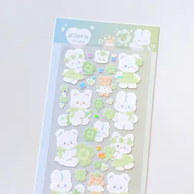 Ploro | Clover Seal Sticker