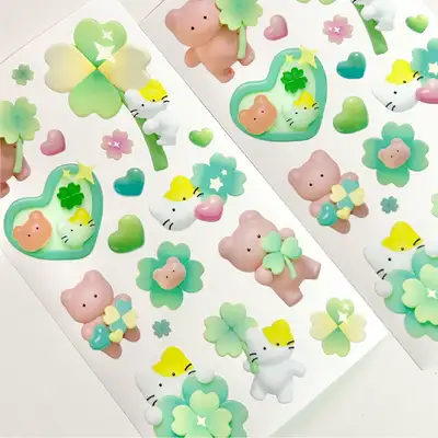 Deco Boko | Molang Clover Sticker