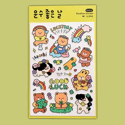 Kakiz | Lucky Day Seal Stickers