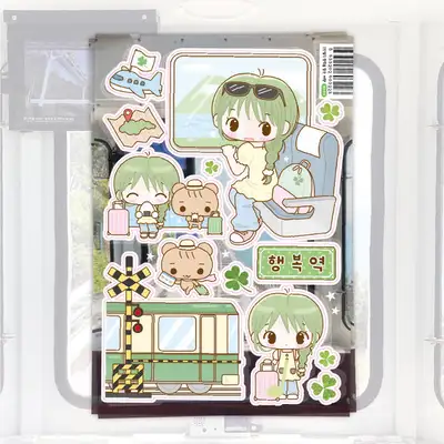 Danpat | Journey to Find Happiness Sticker