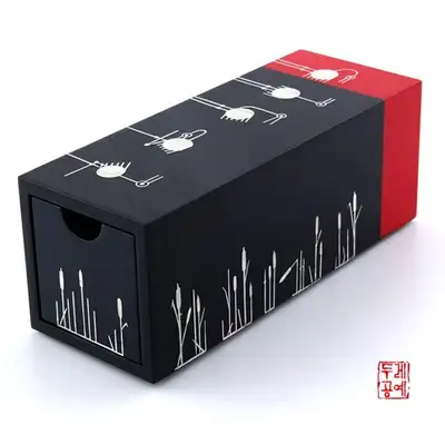 鶴の語らい筆箱