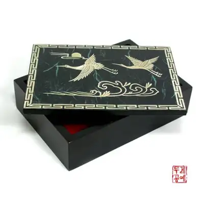 韓紙名刺入れ[双鶴]