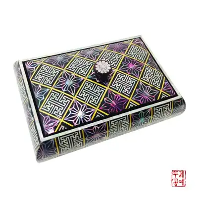 李朝幾何文様パターン名刺ケース