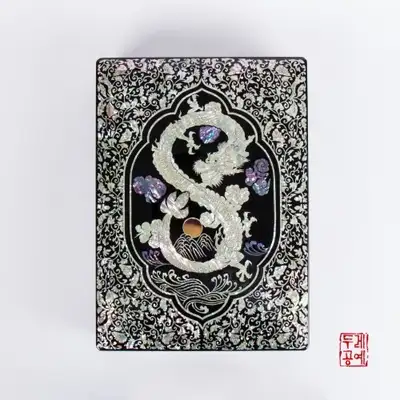唐草雲竜書類函