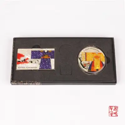 携帯名刺+手鏡セット