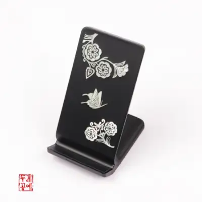 花と蝶ワイヤレス充電スタンド