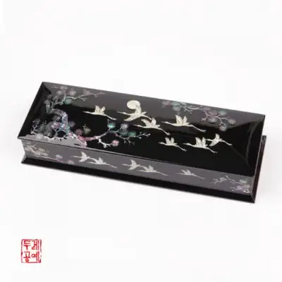 月下軍学徒 筆函