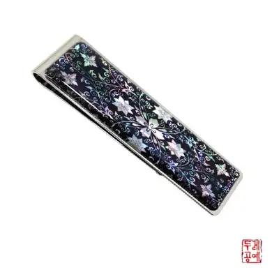唐草文マネークリップ
