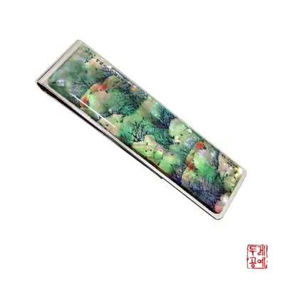 [電気] 梅花初屋図マネークリップ