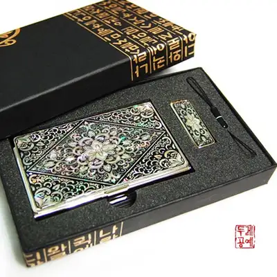 螺鈿USB 2種セット(唐草)