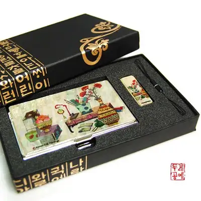 螺鈿 USB 2種セット(書架図)