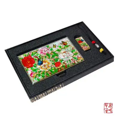 螺鈿 USB 2種セット - 牡丹
