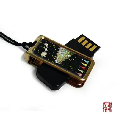 韓屋のクリスマス USBメモリ