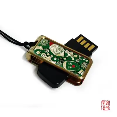 サンタクロース[グリーン] USBメモリ