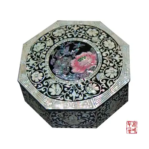 牡丹八角多用途収納箱