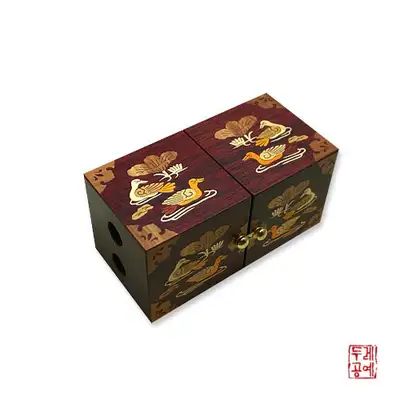象嵌双箱〔カモ〕