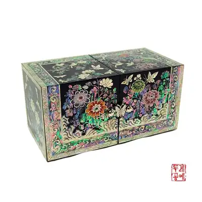 彩画国花双合 [小 - 黒]
