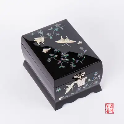 蝶モチーフ オルゴール ジュエリーボックス