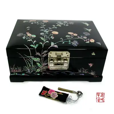菊花文様ジュエリーボックス