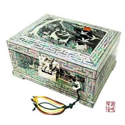 山水十長生左補石函