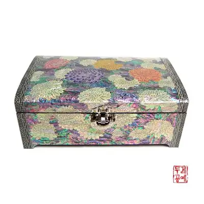 彩色菊花ジュエリーボックス