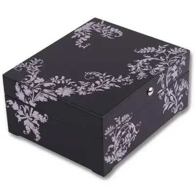 黒宝石箱 野の花 (マット シルバー)