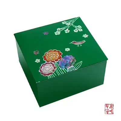 春のお出かけ小物入れ [グリーン]