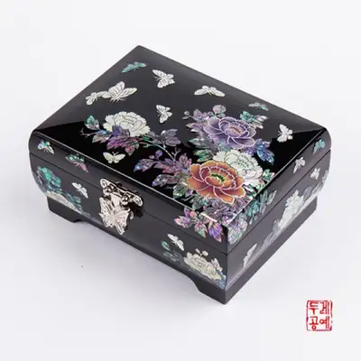 牡丹ジュエリーボックス(小)