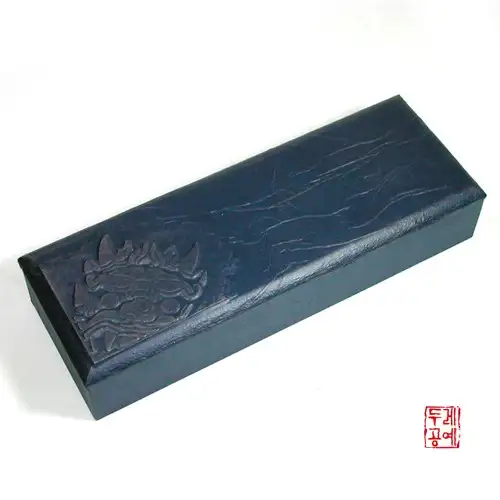 韓紙도깨비 筆函(青色)