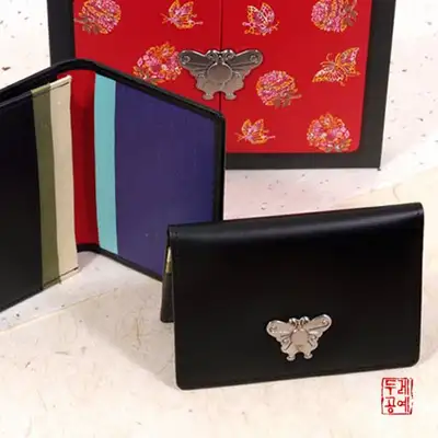 長石名刺入れ[蝶]