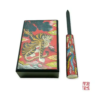 名刺入れとレターオープナーセット