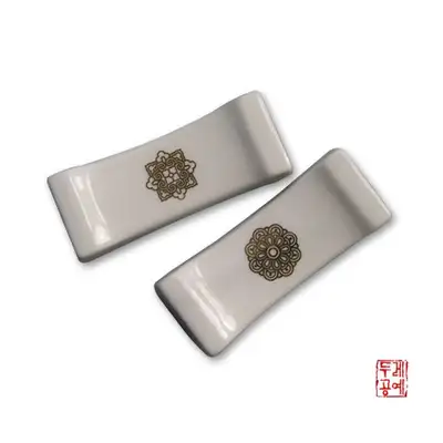 文様スプーンレスト-幾何文様 Set