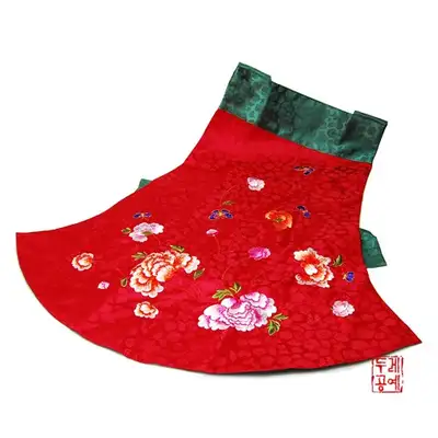 唐衣エプロン [機械刺繍]