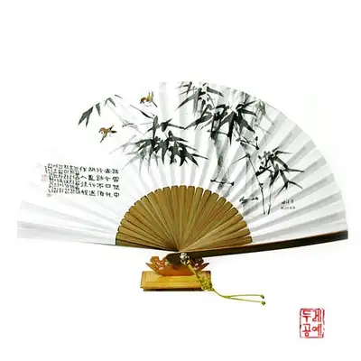 竹製うちわ 25cm