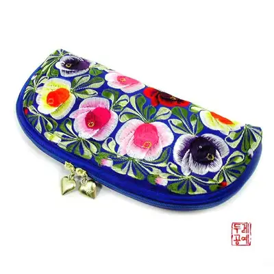 花刺繍ウォレット