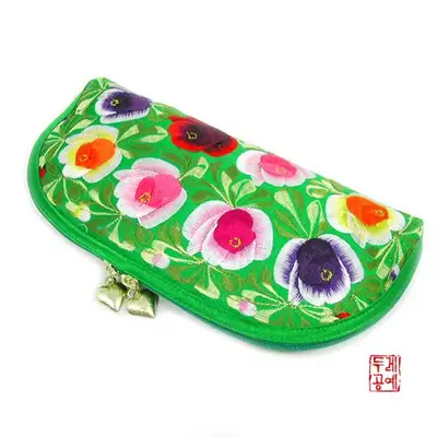花刺繍ウォレット