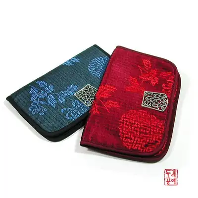 両端キルティング名刺入れ B型
