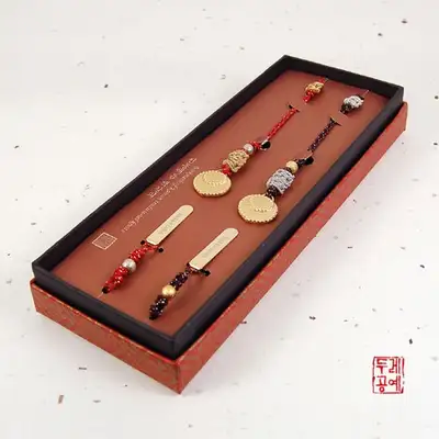 眼鏡結び栞 -金冠