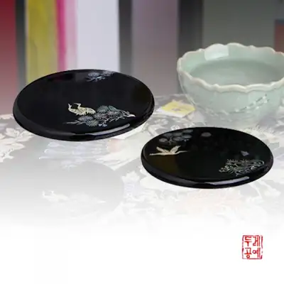 松鶴コースターセット (2pcs)