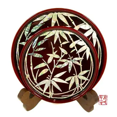 円形トレイセット[竹]