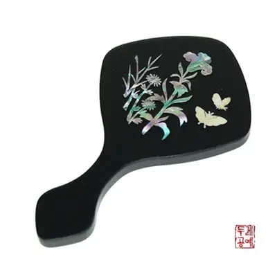 螺鈿手鏡_草蟲圖